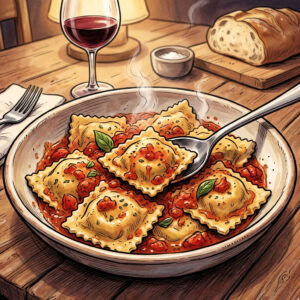 Raviolis de locura